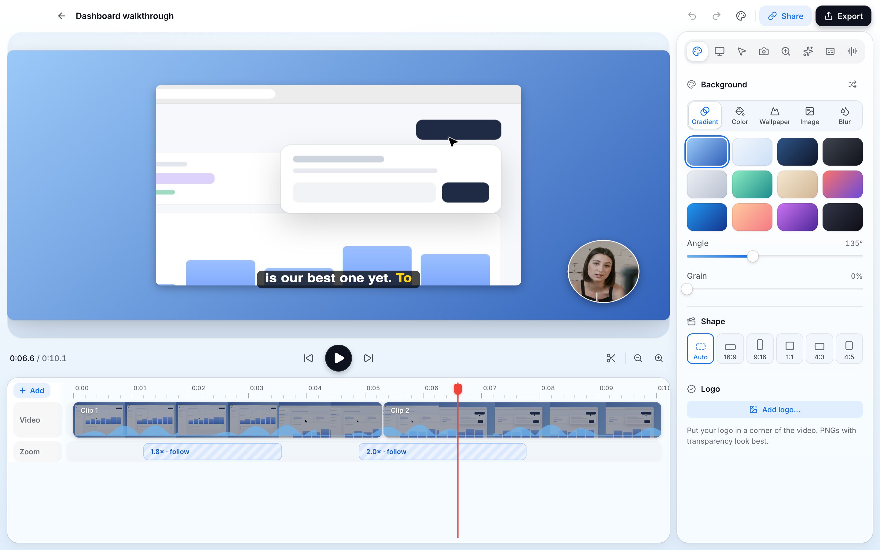 The Umi editor